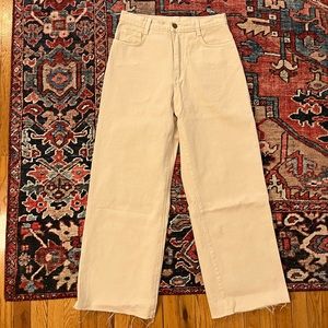 Los Angeles apparel wide leg jeans